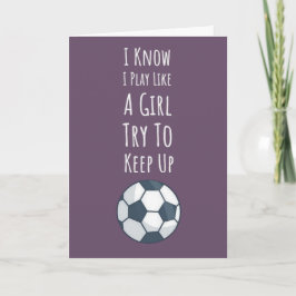 Söta Rosa Fotbollskort Flickor För Barn Tjejig Idr Kort