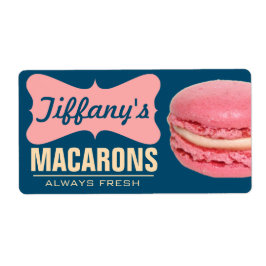 Söta Rosa Franska Macarons | Hemlagade Macarons Fraktsedel