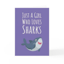 Söta rosa hajkort för små flickor barn havet