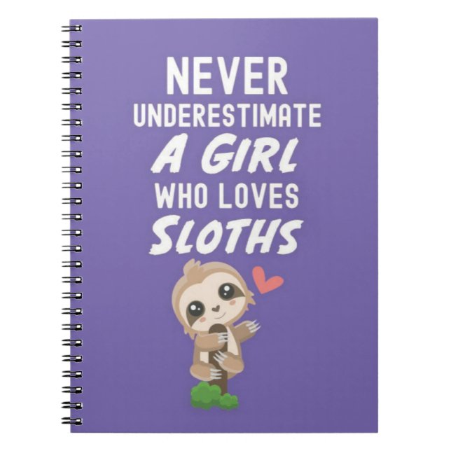 Söta Rosa Sengångare-present för småflickor Barn D Anteckningsbok (Framsidan)