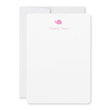 Söta Rosa Snigel Tacksamhetskort