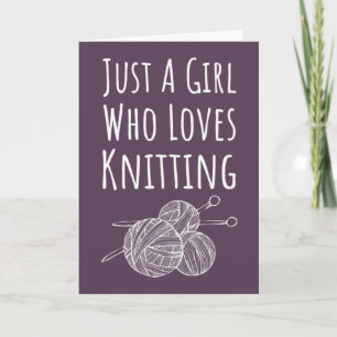 Söta Rosa Stickkort Stickning Hobby Kort