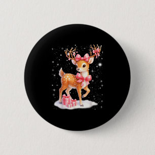 Söta Rudolph Nk Coquette Pyjamas Jul Xmas Gi Knapp