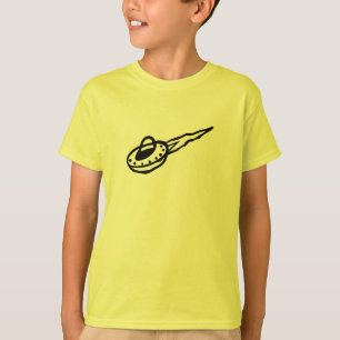 Söta rymdfarkostens raketdesignungar astro t shirt