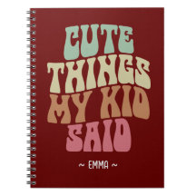 Söta saker min unge sa Mamma present