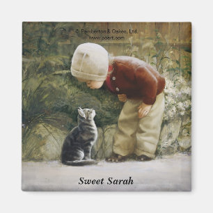 Söta Sarah Magnet