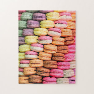 Söta säregna färgglada Macaroons Pussel