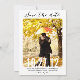 SÖTA Save The Date-kort Spara Datumet