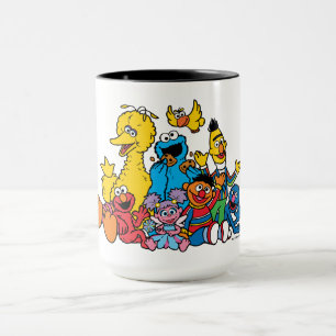 Söta Sesame Street Pals Mugg