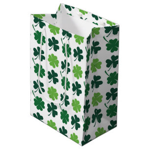 Söta shamrockar och fyrklöver