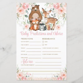 Söta Skogsdjur Baby Förutsägelser & Råd