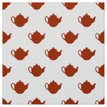 Söta små tekannor mönster väv