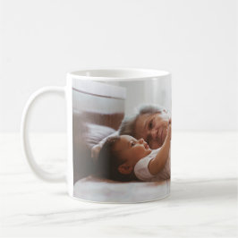 Söta Smiles Family Newborn Baby Photo Mugg