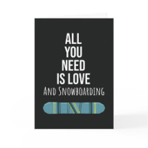 Söta Snowboardkort Snowboardåkare Vintersporter