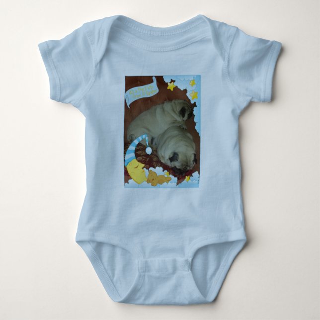 Söta SnugglePuggle drömmar T Shirt (Framsida)