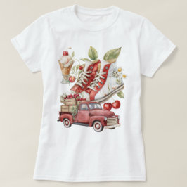 Söta sommarkörsbär t shirt