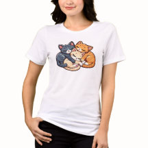 Söta sovande katters hög Kawaii Kittens Illustrati