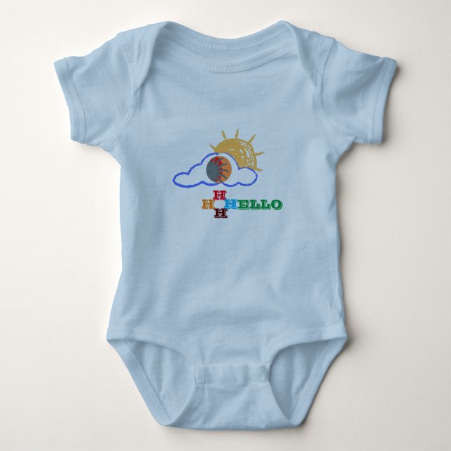 Söta spädbarn t shirt (Framsida)