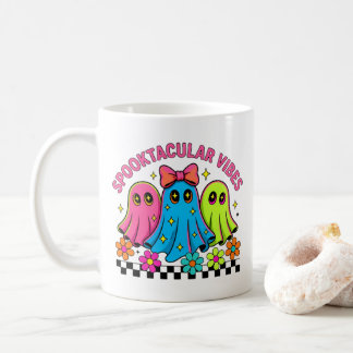 söta spöken kaffemugg