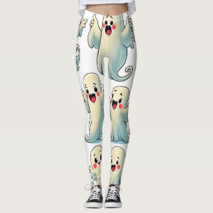 Söta spöken: Rörande kul! Leggings