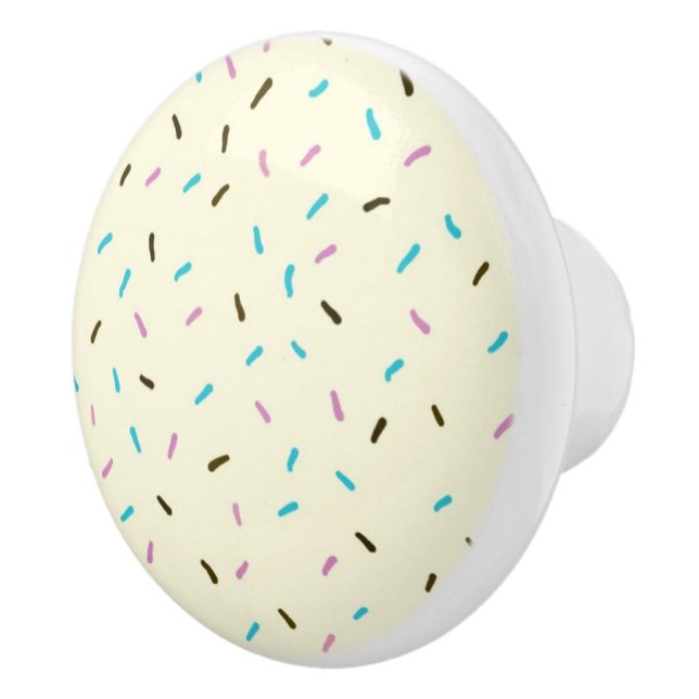 Söta sprinkler keramiska knoppar (Vanilla Cream) (Höger)