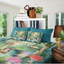 Söta Svampmänniskor och Vänner Täcke