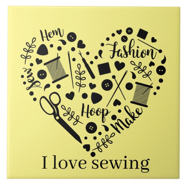 Söta syskon kakelplatta (Framsidan)