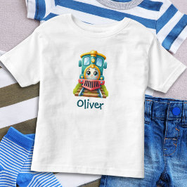Söta tågpojkar t shirt