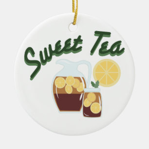 Söta Tea Julgransprydnad Keramik