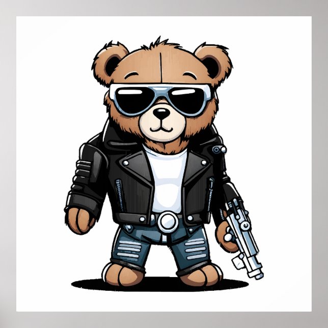 Söta Teddy-memlar Poster (Framsidan)