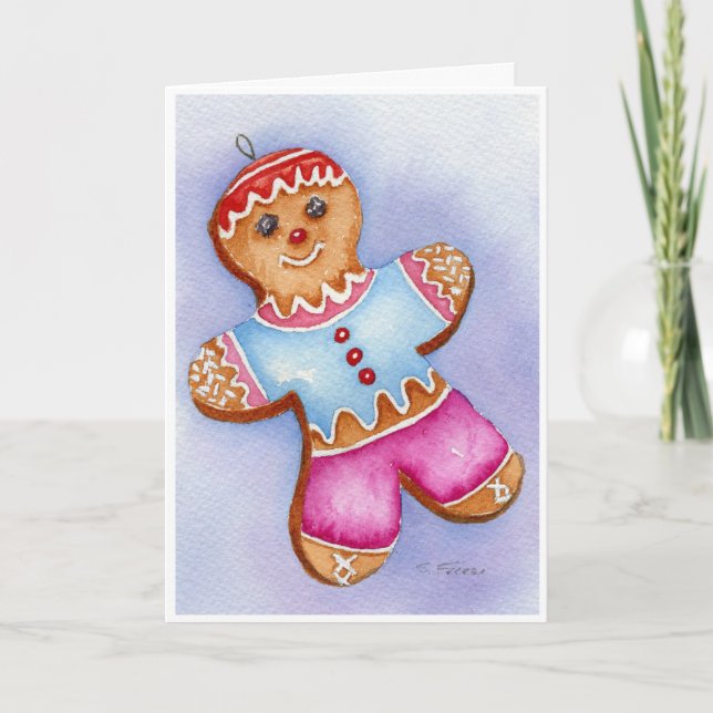 "Söta tider" Julkort Kort (Framsida)