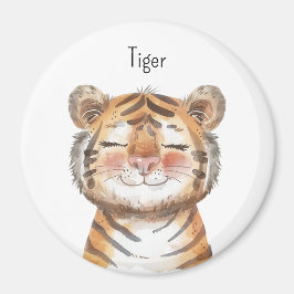 Söta Tiger Djur Magnet