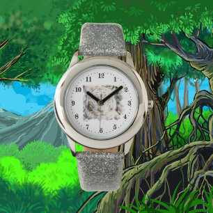 Söta tigerbarn Jungle Armbandsur