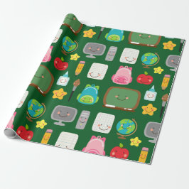 Söta tillbaka till skolan Kawaii klassrumsartiklar Presentpapper
