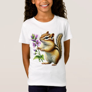 Söta tjejer jordekorrelskare t shirt