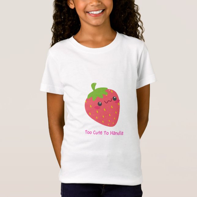 Söta tjejer t-shirt (Framsida)