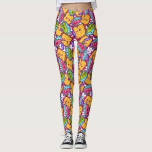 Söta trattskinn leggings