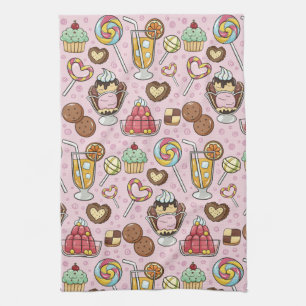 Söta Treats Kitchen Towel Kökshandduk