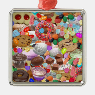Söta tremor julgransprydnad metall