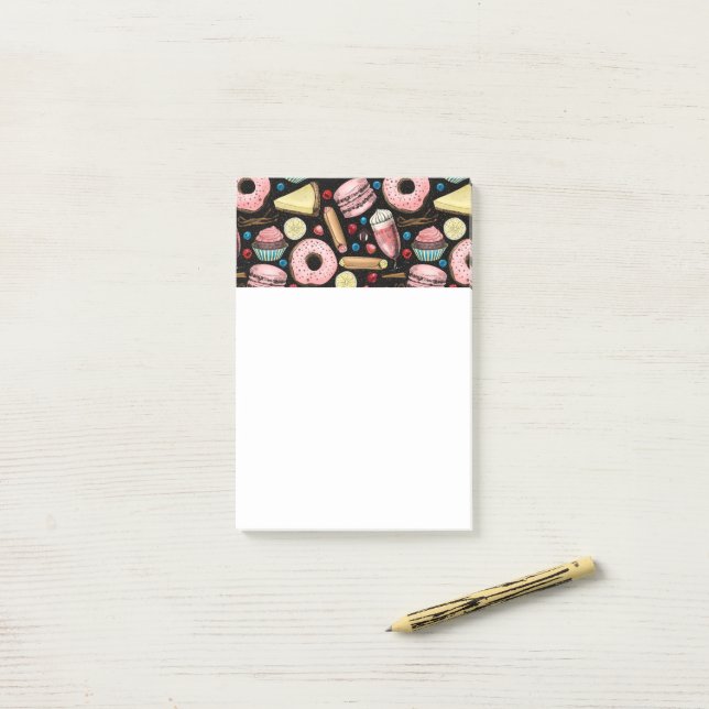 Söta tremor post-it block (På skrivbordet)