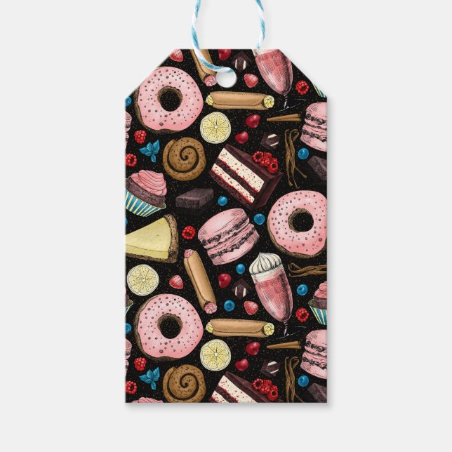 Söta tremor presentetikett (Framsidan)