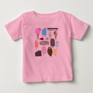 Söta tretar glass-skjorta tee shirt