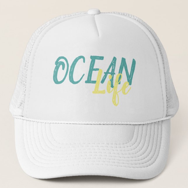 Söta tropiska OCEAN Life | Keps (Framsida)
