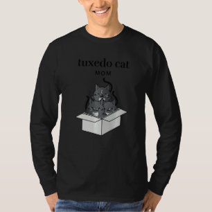 Söta Tuxedokattmamma T Shirt