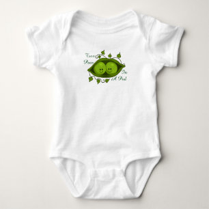 Söta Två Ärter I En Bälg Tvillingar Tee Shirt