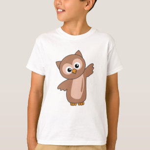 Söta uggla-djur för barn Ugglor T Shirt