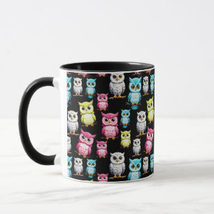 Söta Ugglor Design Mugg