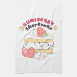 Söta ungar: Buniberry Shorttårta Delight Kökshandduk