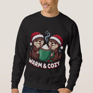 Söta utter julmatchande varmt och mysigt lång ärmad tröja