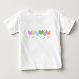Söta vår tulpaner, 6-bokstäver namn personaliserin t shirt